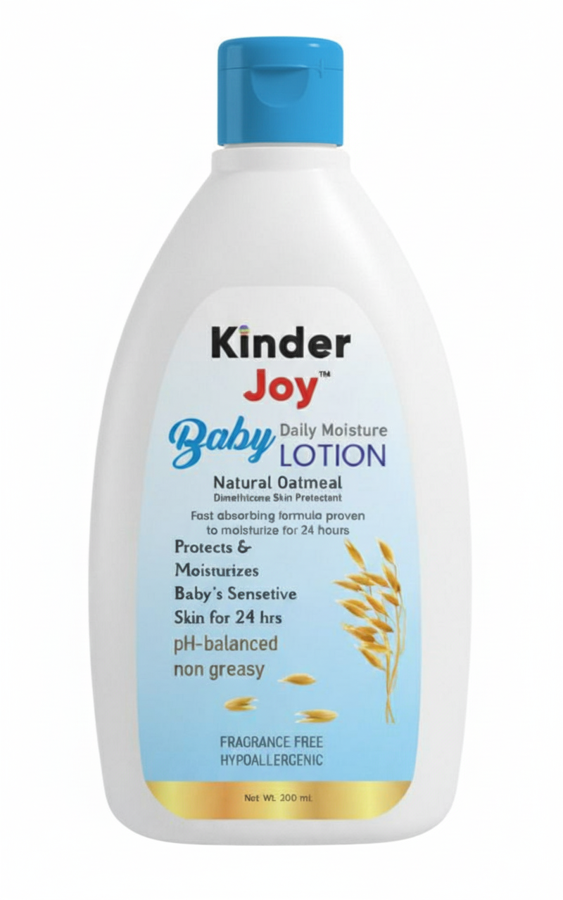 Kinder Joy Baby Daily Moisture Lotion Natural Oatmeal view 2