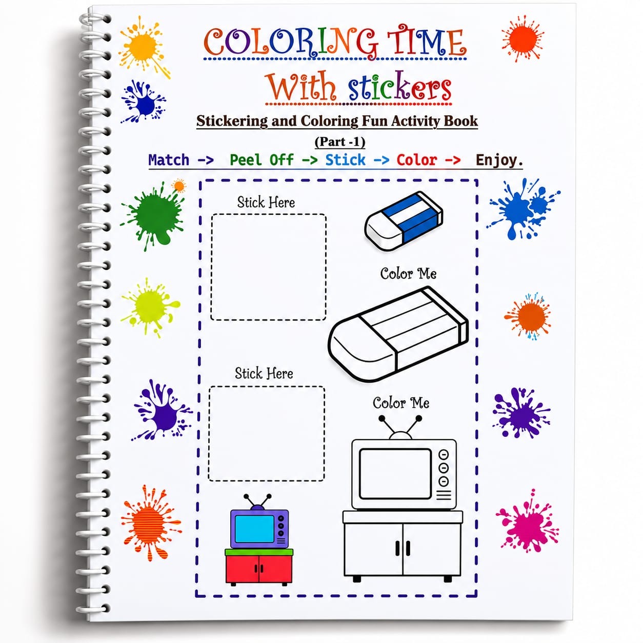 coloring time with stickers view 8
