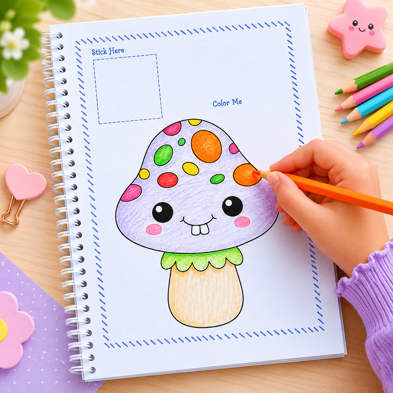 coloring time with stickers view 4