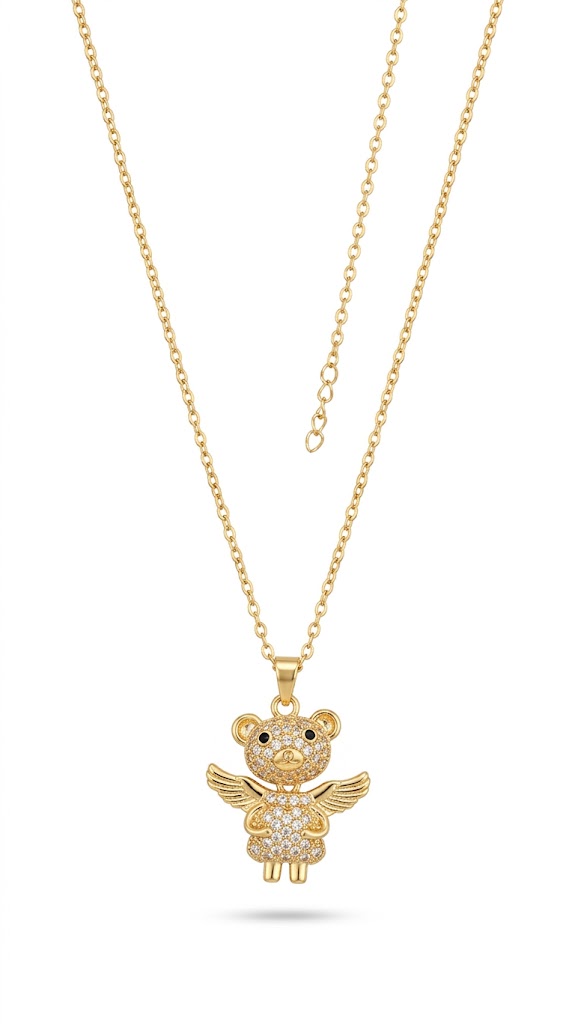 Gold-GemGleam- Necklace view 2