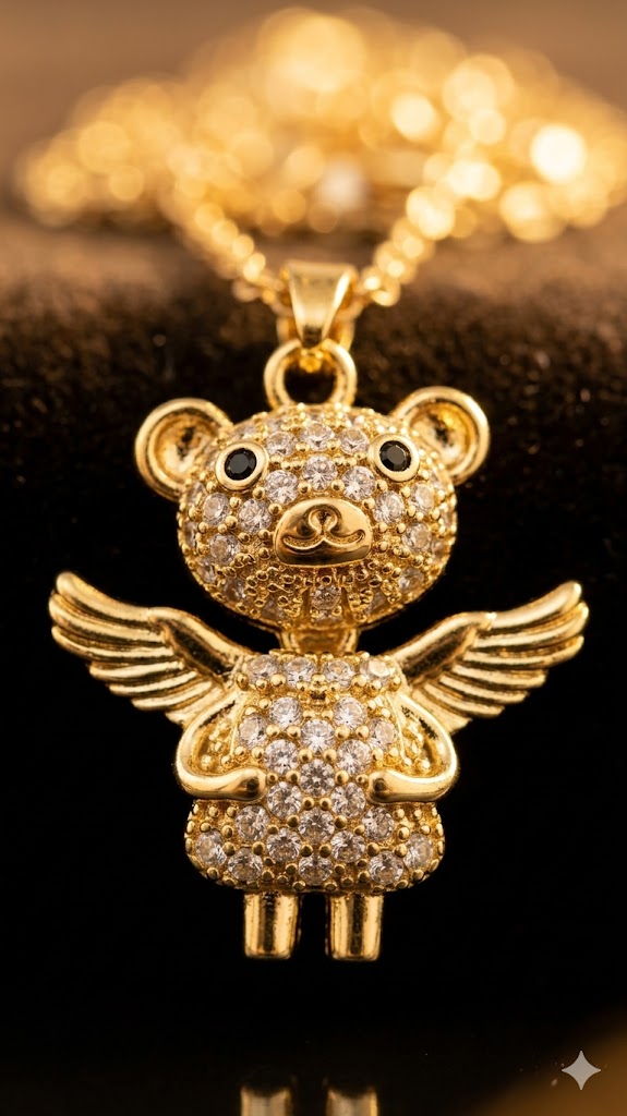 Gold-GemGleam- Necklace view 6