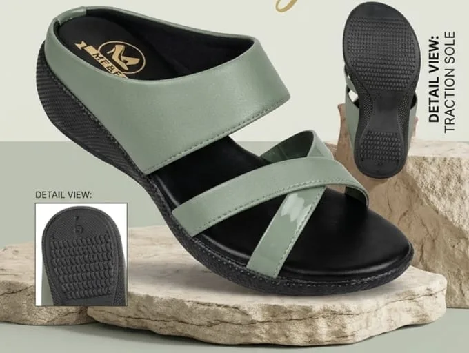 Women’s Green X2 pata-On Sandals view 3