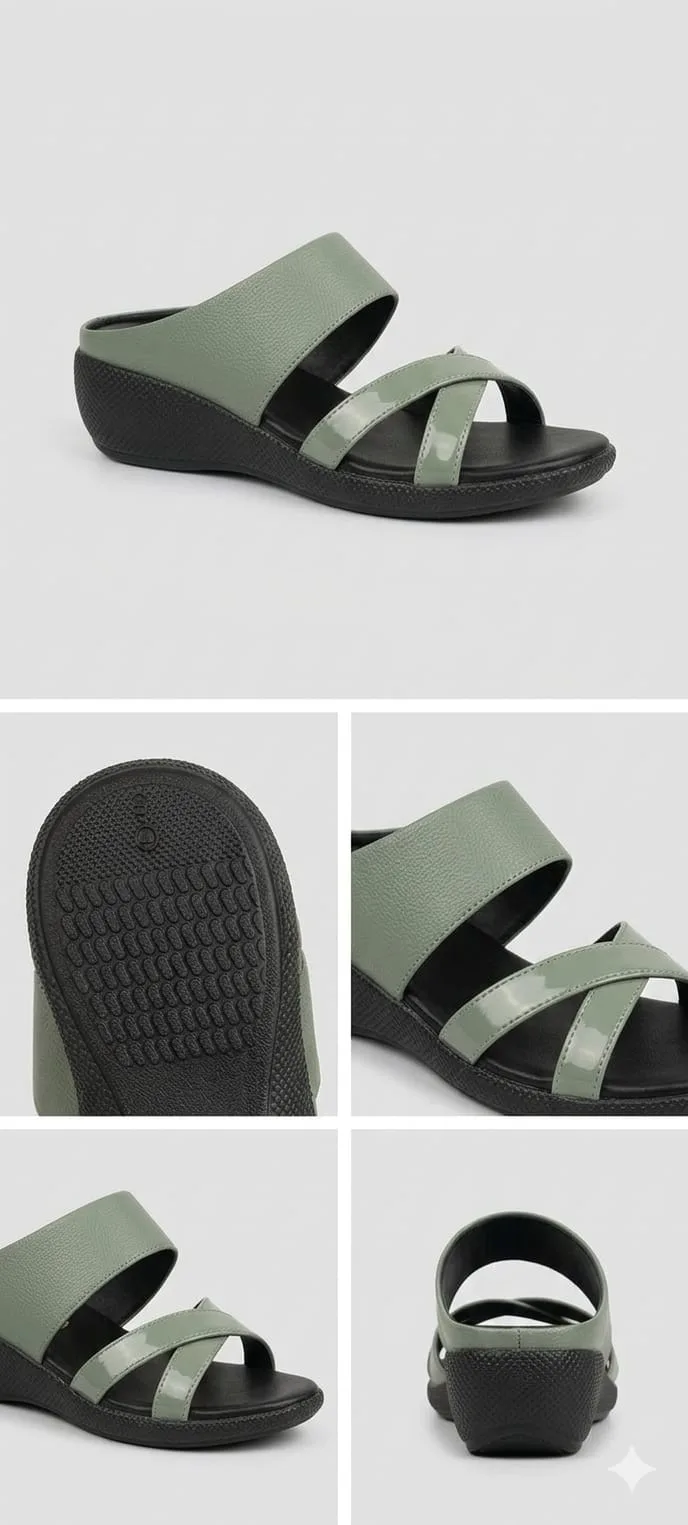 Women’s Green X2 pata-On Sandals view 4