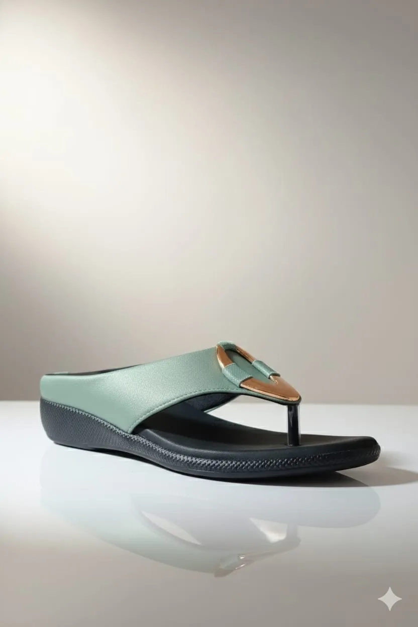 Women's Green Anda Bukal Flip-Flop Sandals view 2