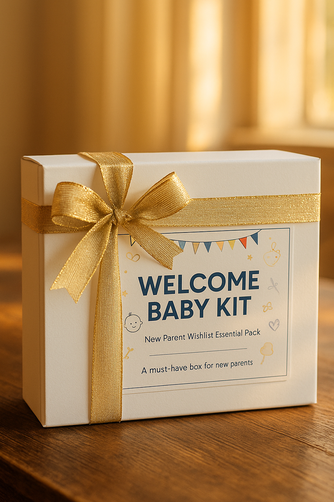 MOMI&ME The Welcome Sweet Baby - A Perfect Congratulatory Gift for New Parents! | The Momiandme NewBorn Gift Box | Gift Hamper| Unisex Clothing Set | Infants Essentials | Baby Shower | 5 piece set | For BabyBoy and BabyGirl view 7