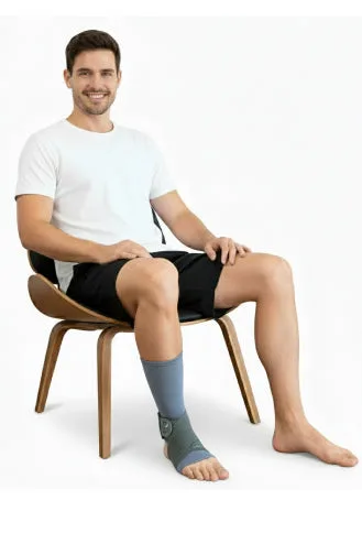 G-Fit Compression Ankle Support Sleeve with Adjustable Strap view 2