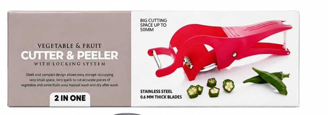Vegetable cutter with peeler ( heavy) view 2