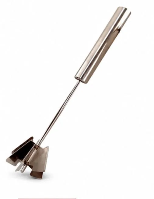 Stainless Steel Manual Hand Blender & Buttermilk Whisk view 2