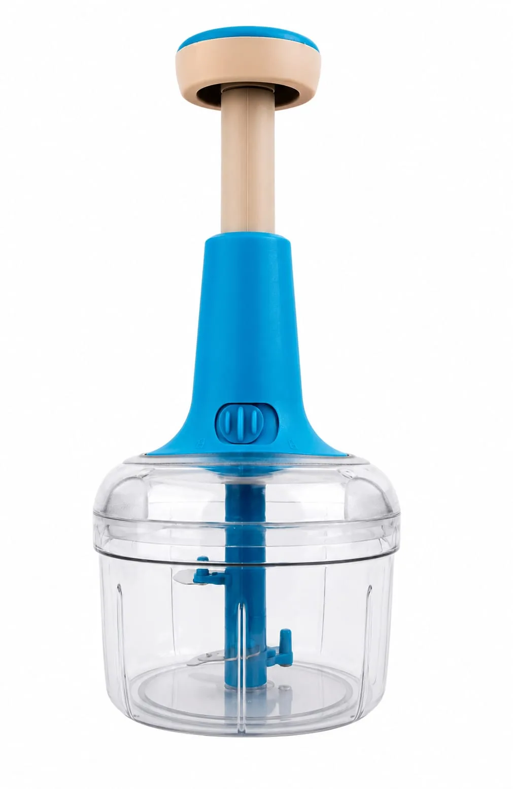 2-in-1 Push Chopper Manual Vegetable Chopper 700ml view 2