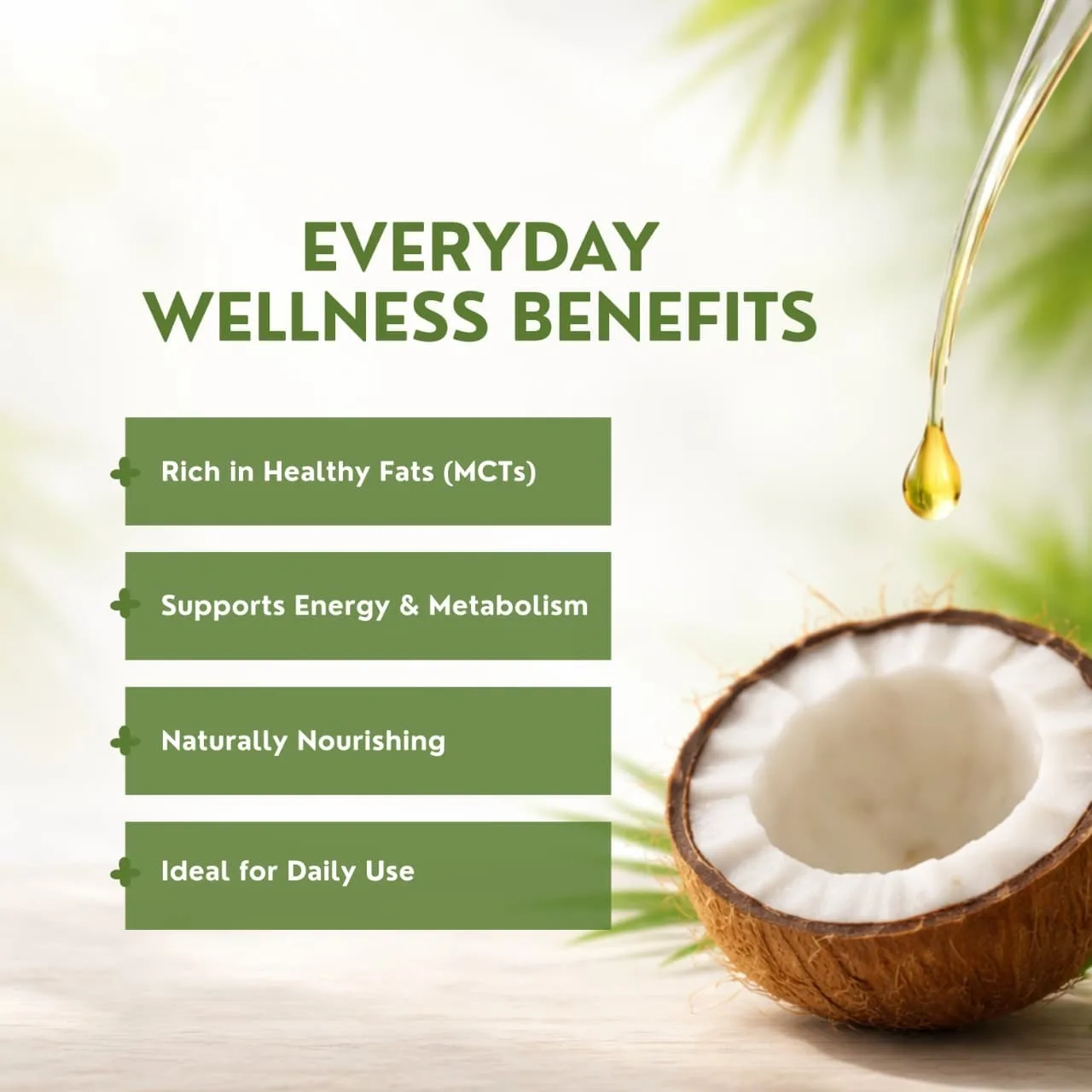 Pure Coconut Oil for Daily Wellness view 2