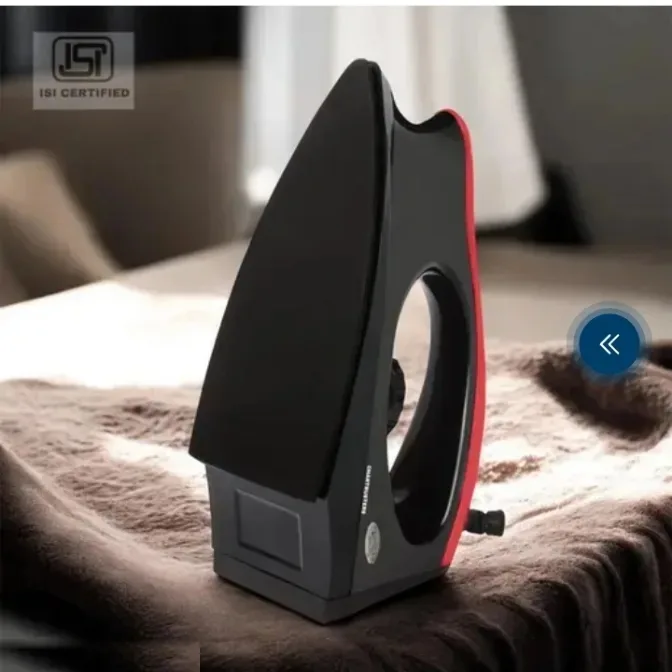 Chartbusters Non-Stick Dry Iron with Temperature Control & 360° Swivel Cord view 2