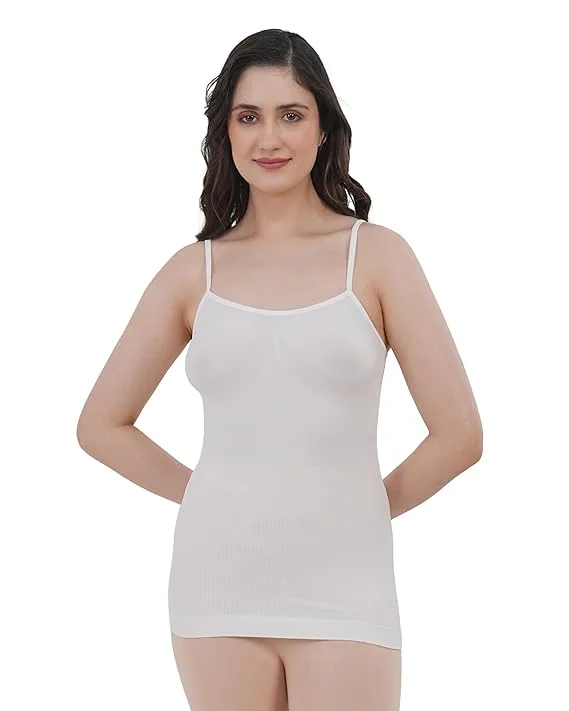 Women Black Solid Sleeveless Tank Top view 2