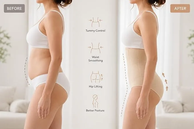 Women’s High-Waist Tummy Control Shapewear Brief view 4