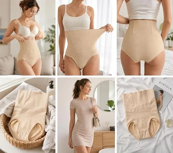 Women’s High-Waist Tummy Control Shapewear Brief view 6