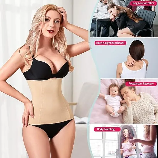 Women’s Invisible Waist Shaper Tummy Control Corset Belt view 3