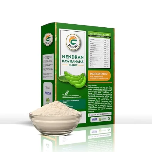 Elowell Nendran Raw Banana Flour, 250g view 3