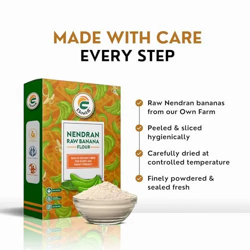 Elowell Nendran Raw Banana Flour, 250g view 5