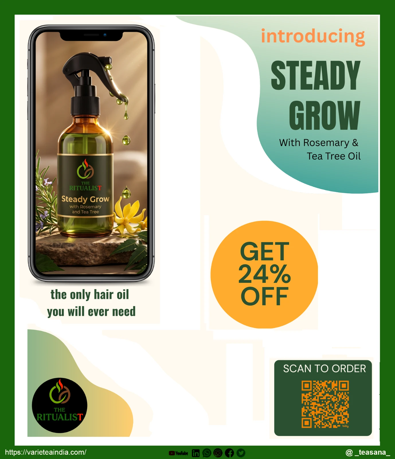 Steady Grow Hair Oil view 2