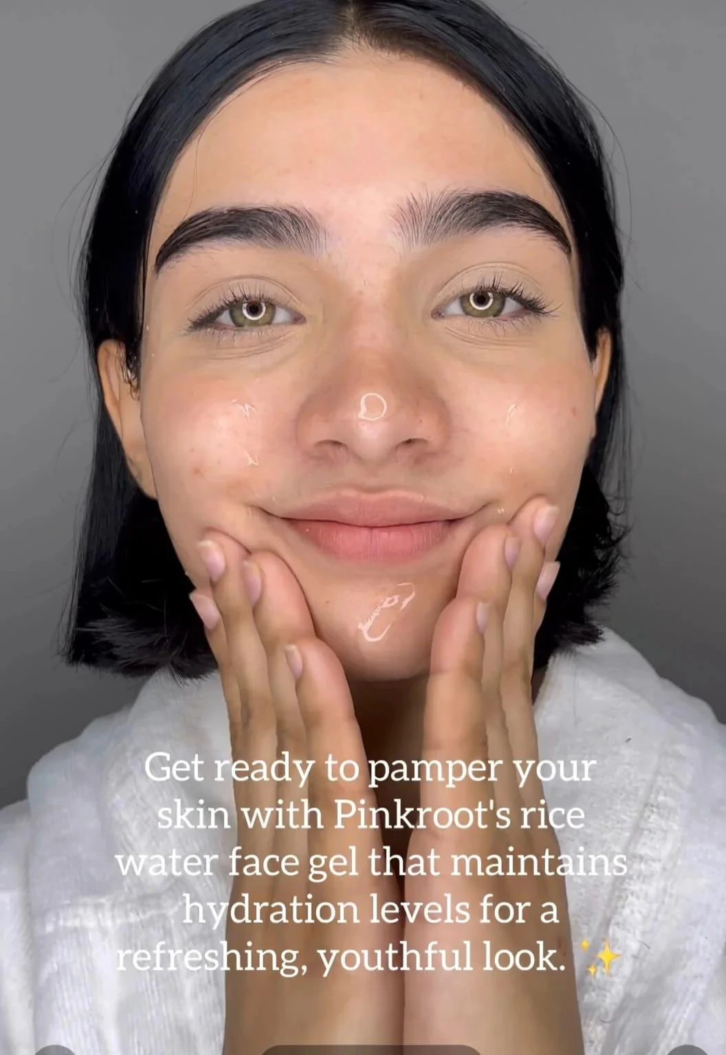 Pink Root Rice Water Face Gel 100ml, Removes Excess Oil, Glass Looking Skin, Acne Controls view 8