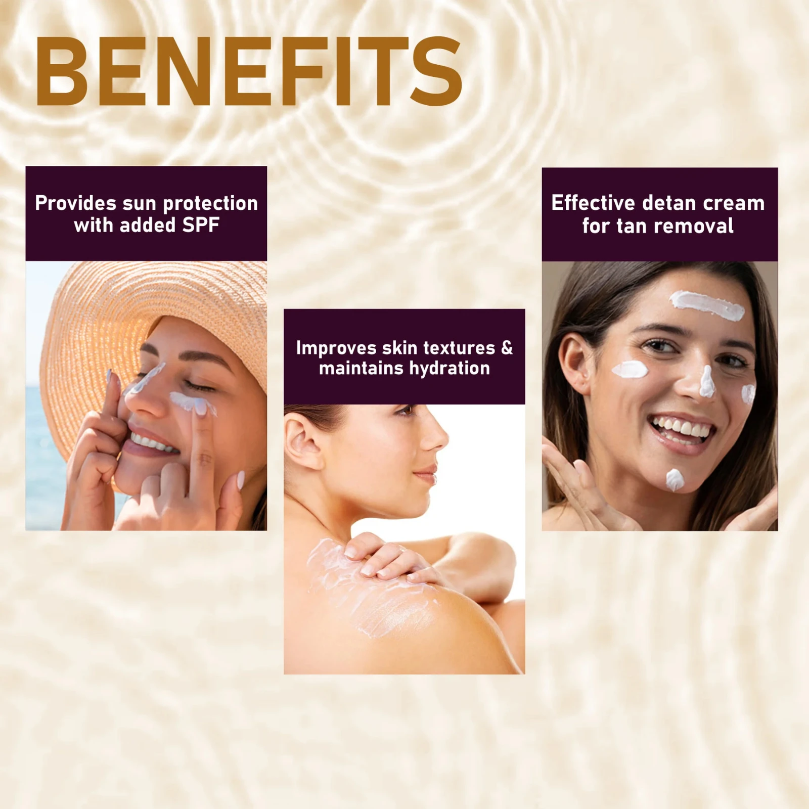 Pink Root Detan Tan Removal Face Cream, Reduces Sun Tan , Hyperpigmentation & Dark Spots|Dermatologically Tested - For Tan Removal  (100 g) view 5
