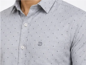 Men's Printed Casual Shirt view 8
