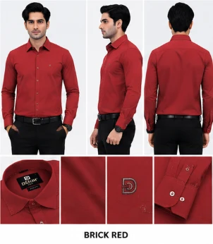 Men's Solid Formal Shirt view 5