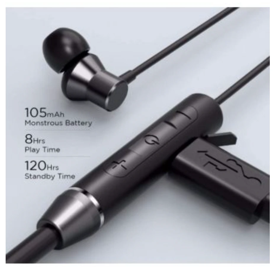 Lenovo Wireless Neckband Bluetooth neckband HE05 view 3