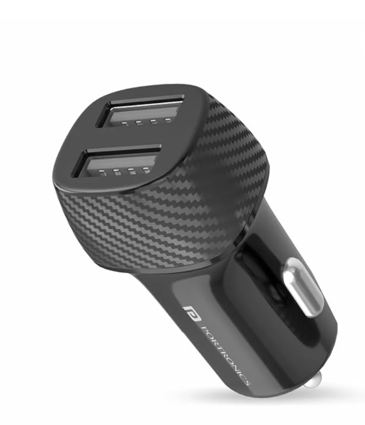 Portronics Dual USB Car Charger with Smart Protection view 4