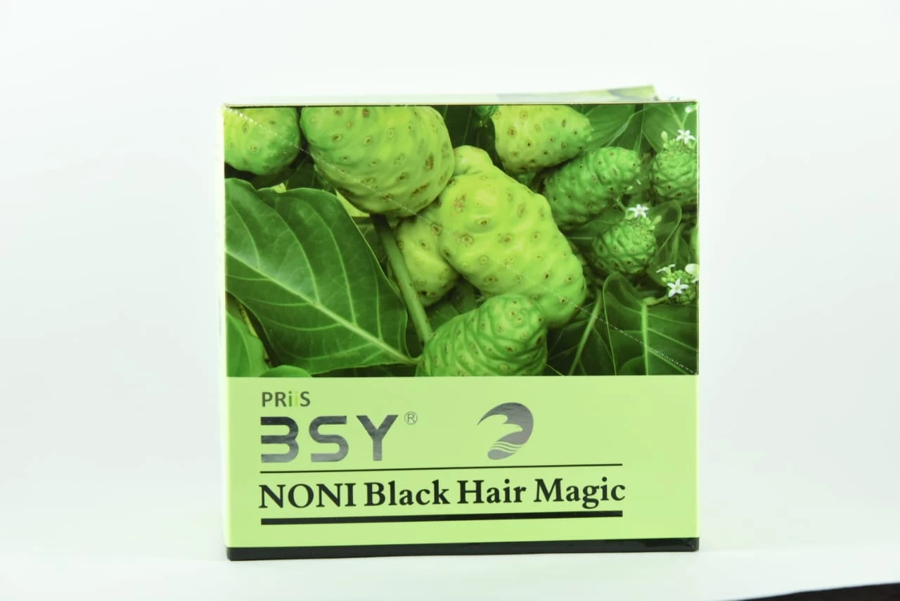 BSY Noni Black Hair Magic Hair Dye Shampoo view 2