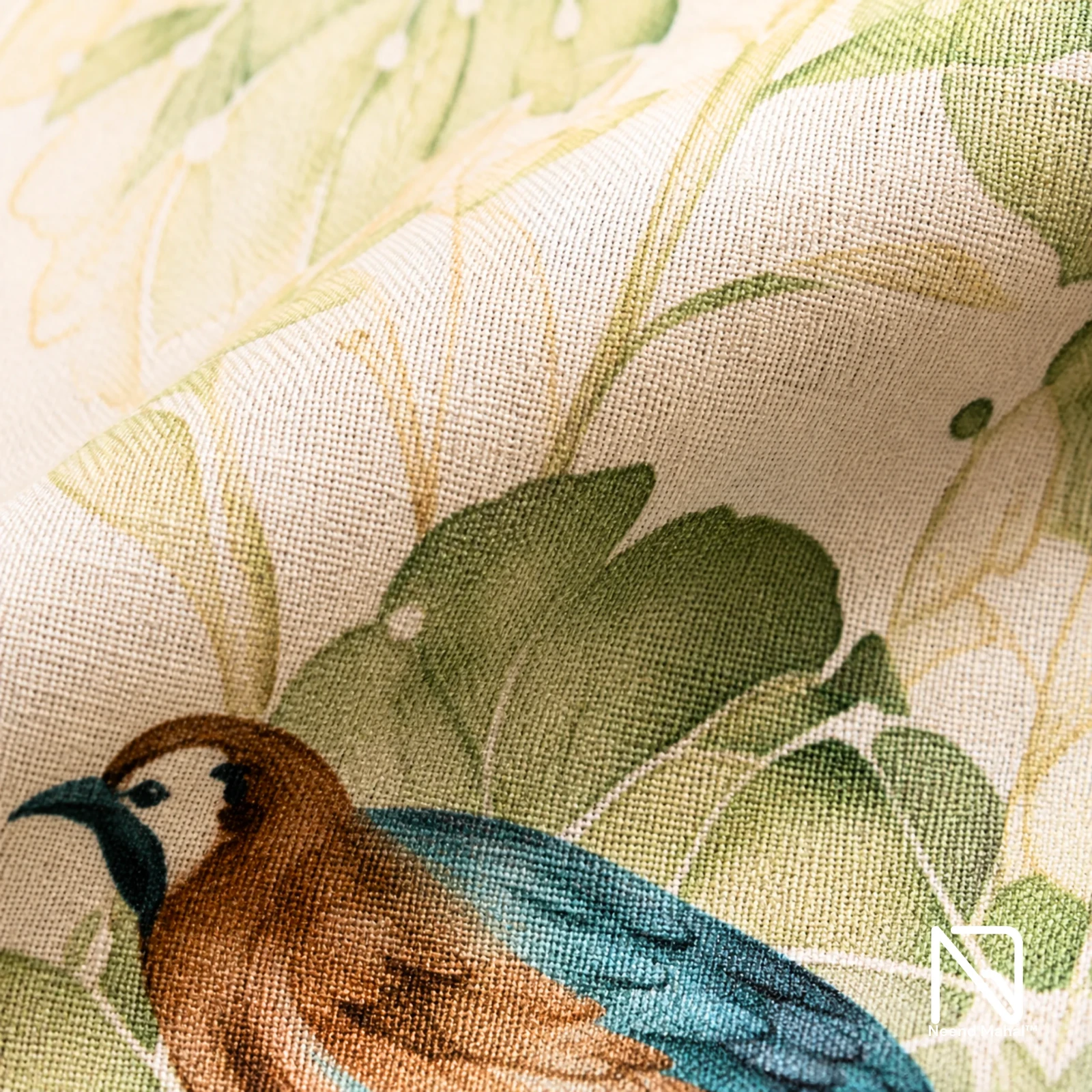 7D Bedsheet | Royal Peacock Paradise | Bedsheet with 2 Pillow Covers view 7