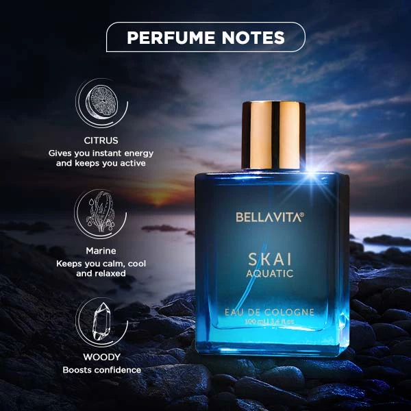 Bella Vita Luxury Skai Aquatic Eau De Cologne 100 ml view 3