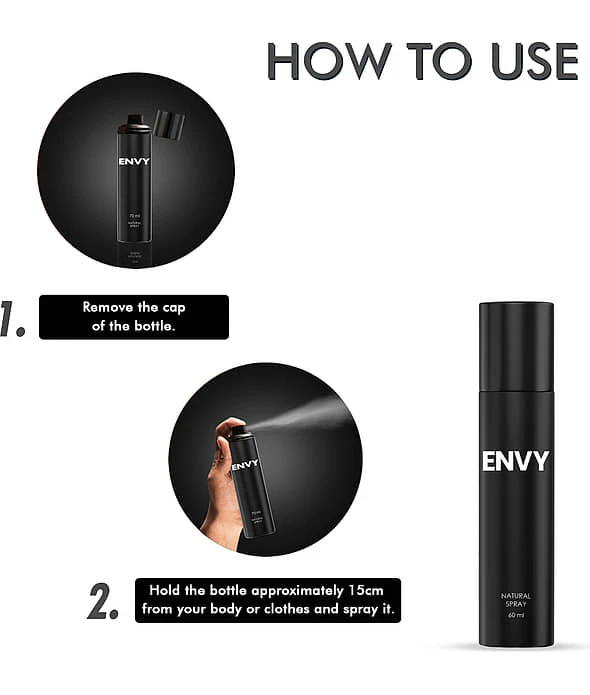 ENVY Natural Spray For Men 60 ml view 7