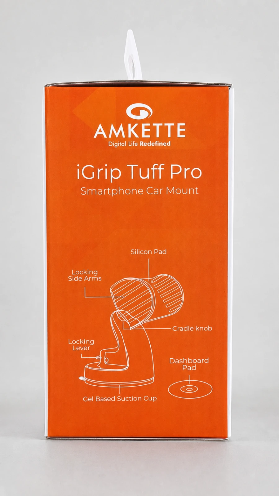 Amkette iGrip Tuff Pro Smartphone Car Mount view 4