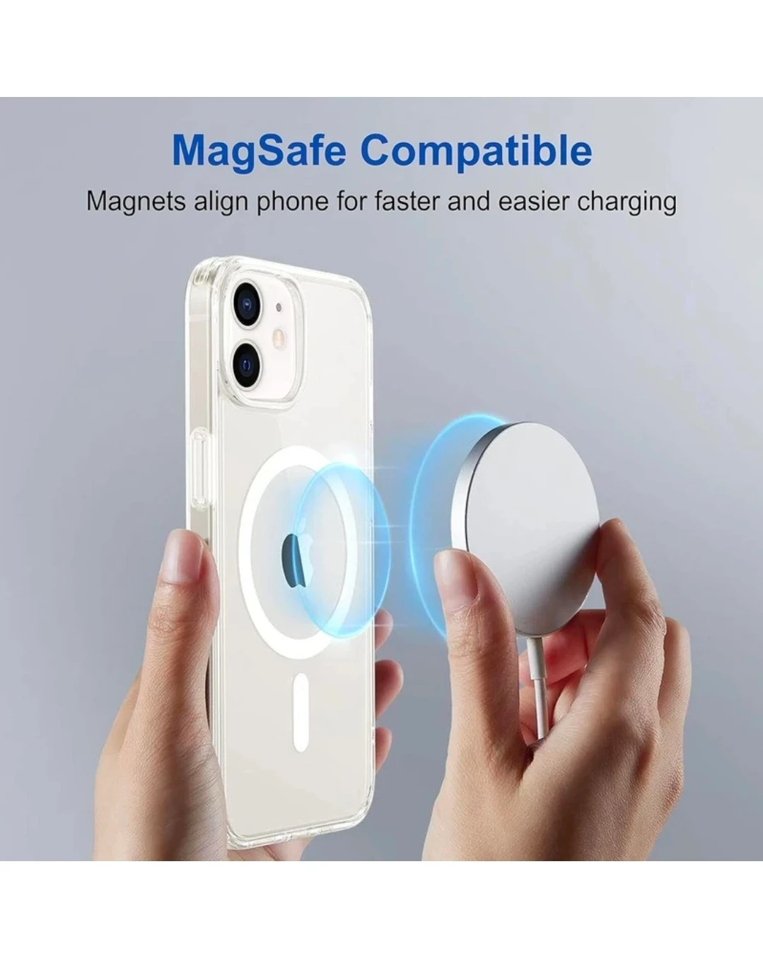 Apple iPhone 11 MagSafe Compatible Clear Protective Case view 4