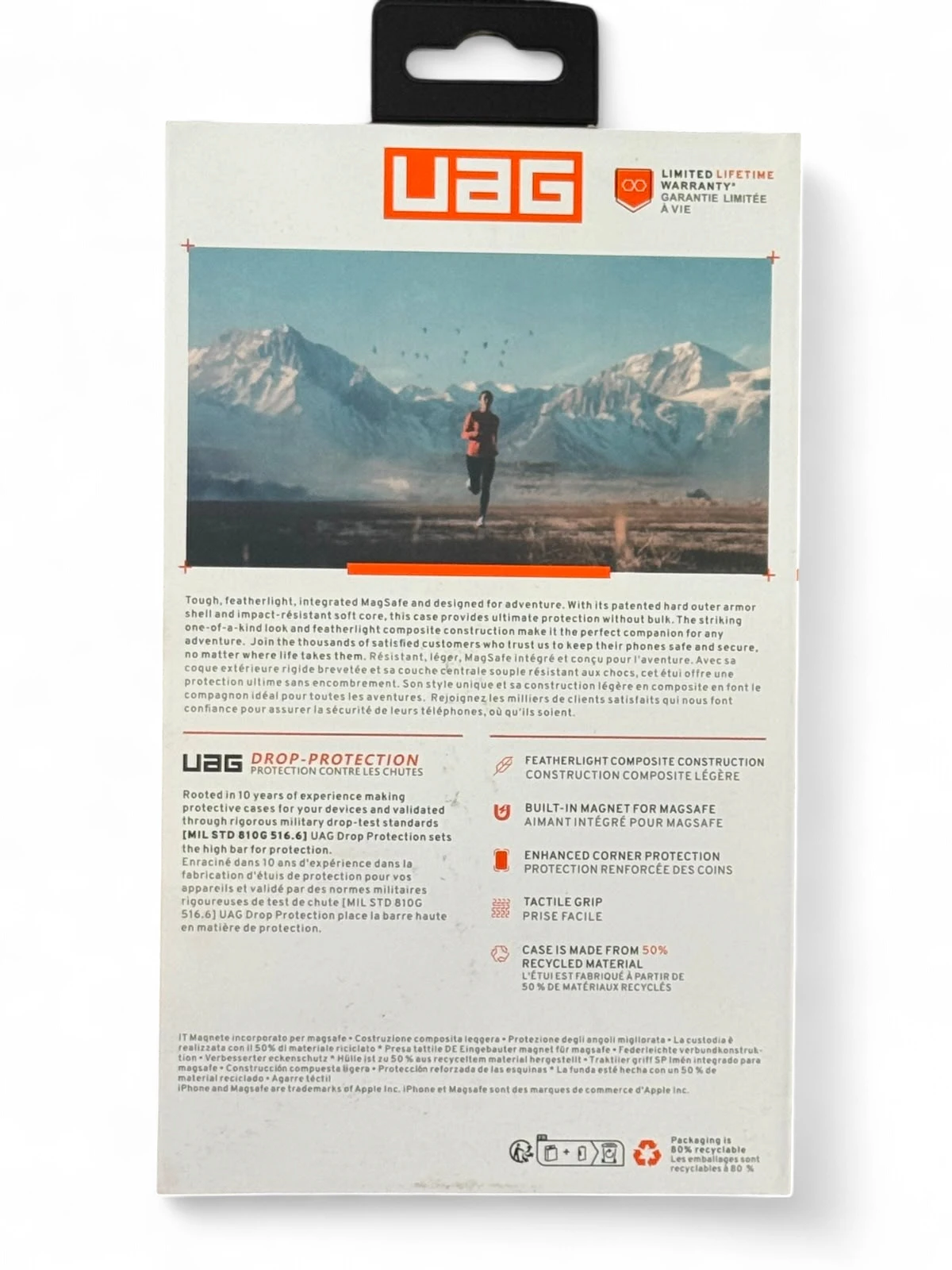UAG Pathfinder MagSafe Case for iPhone 17 Pro - Black view 2