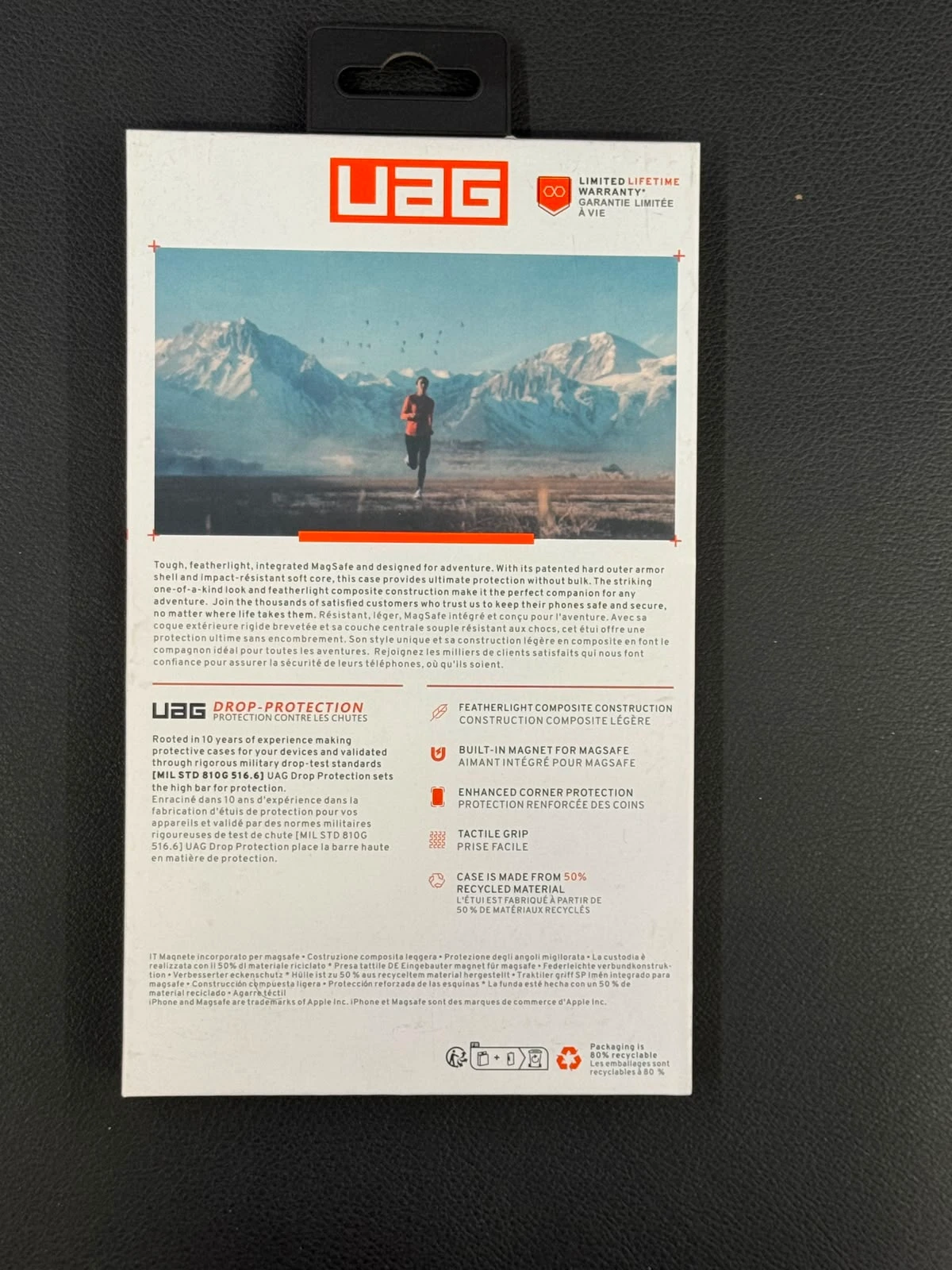 UAG Pathfinder MagSafe Case for iPhone 17 Pro Max - White view 2