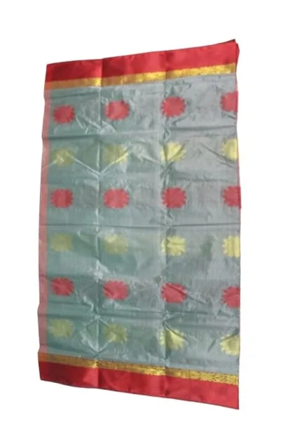 SIMONART TEXTILES MOTKA SILK SAREE view 2