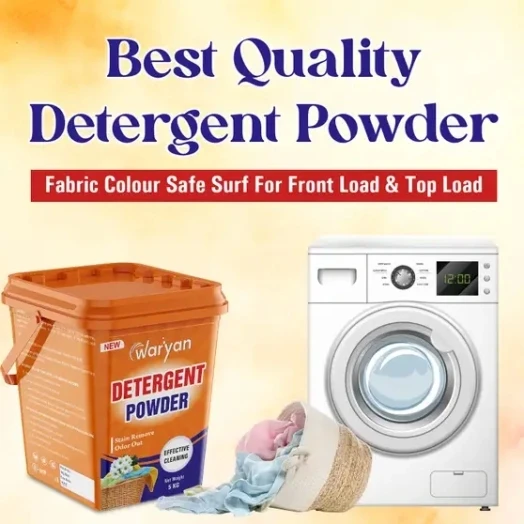 Ultra clean washing powder, top load/front load Orange Detergent Powder 5 Kg view 3