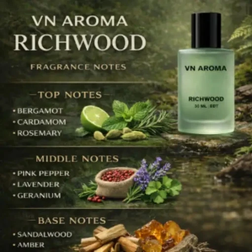 Richwood Spice Black Long-Lasting Premium Luxury Perfume - 60 ml view 4