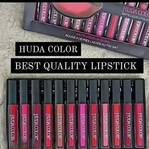NattyU Huda Color Luxe Matte Velvet Liquid Lip Color Collection view 3