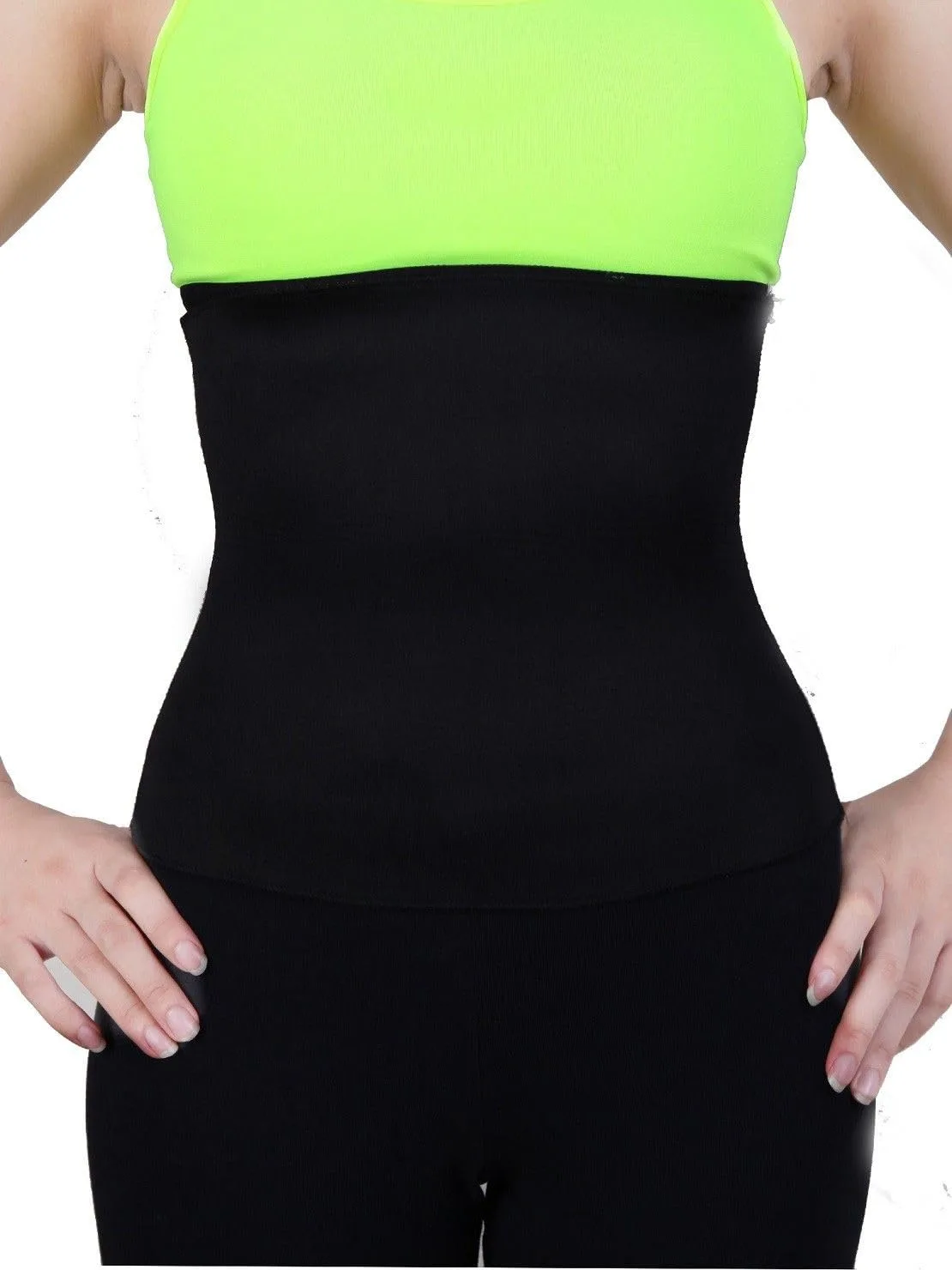 Ahina Sweat Shaper Belt Hot Slimming Belt Trainer Shaper Workout Sauna Suit Weight Loss Cincher view 7