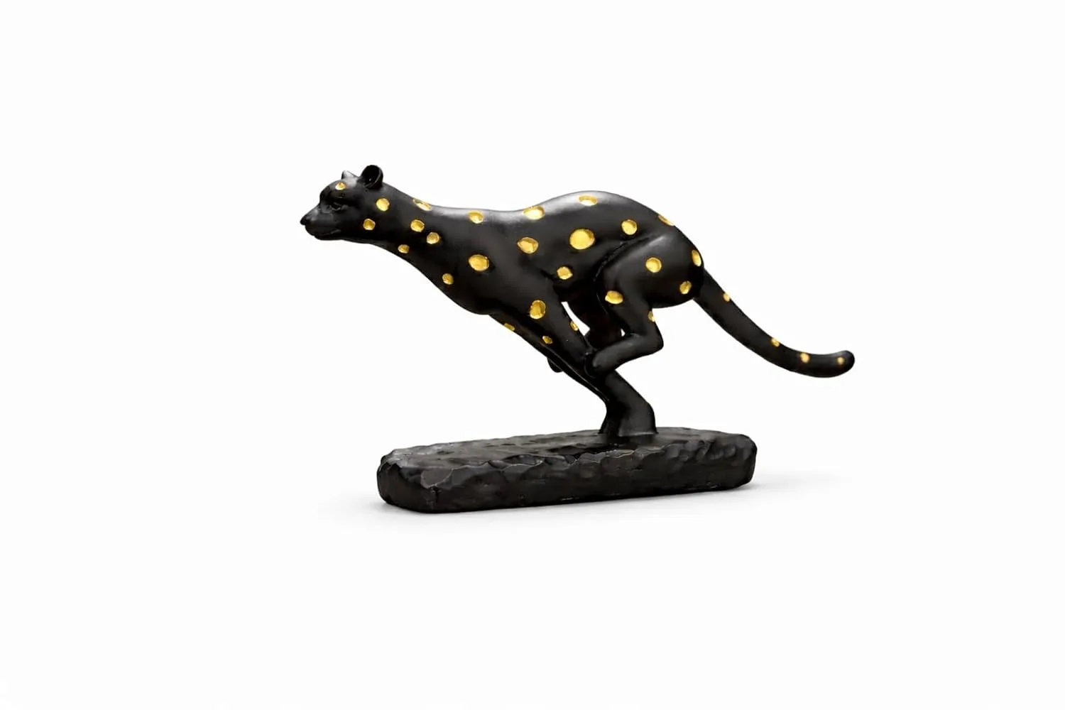 Black Panther Running Statue Showpiece for Home Décor view 4