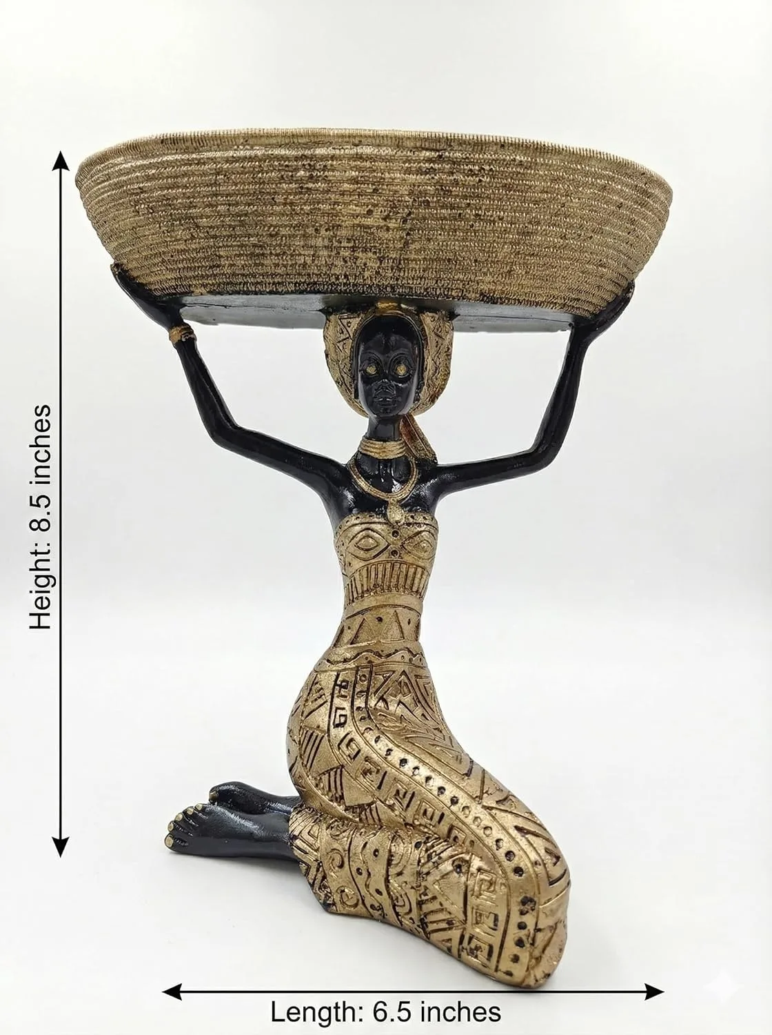 African Statue Candy Woman Figurine view 2