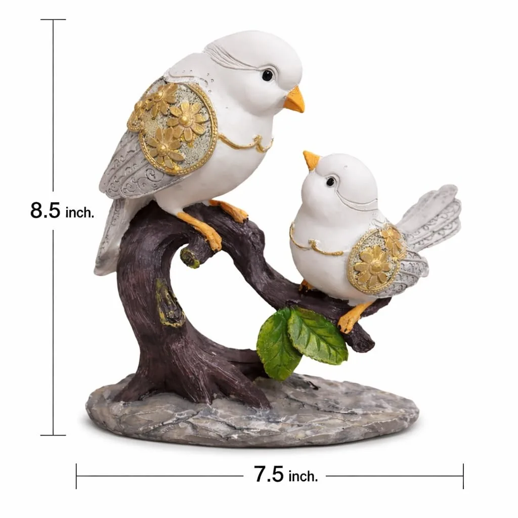 Resin Love Birds Showpiece for Home Décor view 2