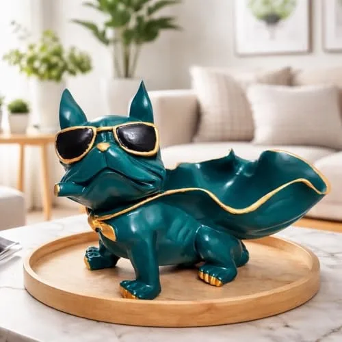 Superhero Bulldog Showpiece view 3
