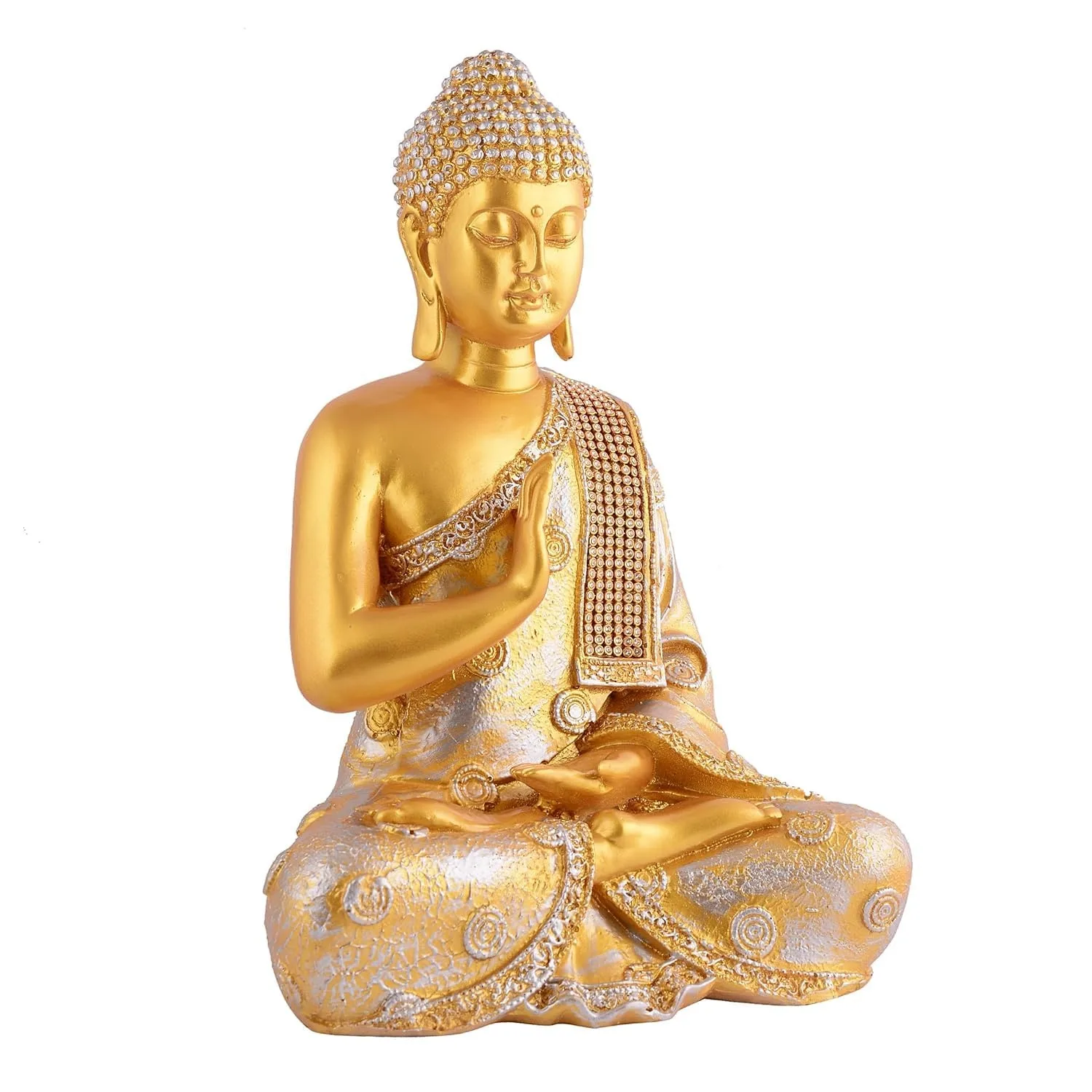 Golden Buddha Statue view 4