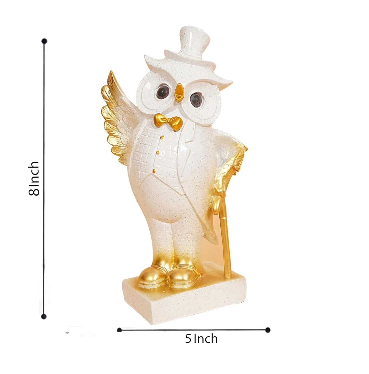 Royal Owl Showpiece for Home Decor view 2