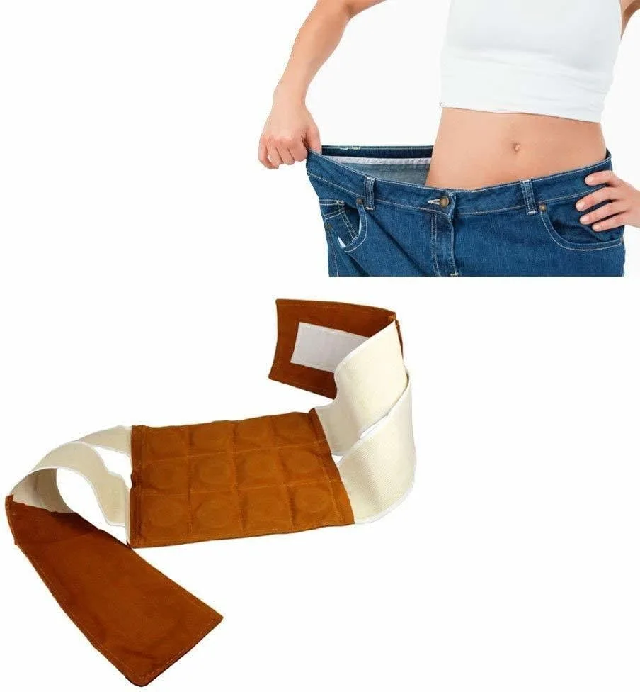 AHINA Magnetic Support Belt for Back Pain Relief with 12 Magnetic Power Back Pain Relief Belt Magnet Therapy Back Support Belt for Back Pain Size-Free, Lightweight Breathable Design, 200 Grams, 1 Count view 3