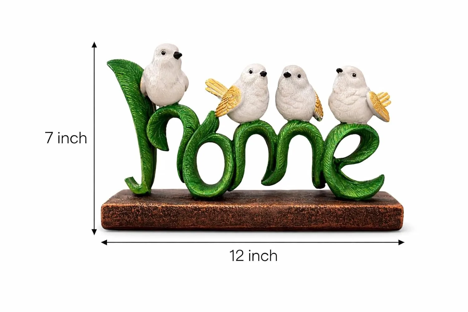 Decorative Home Sign with Birds view 2