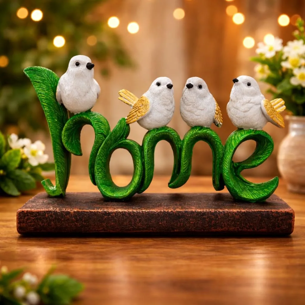 Decorative Home Sign with Birds view 3